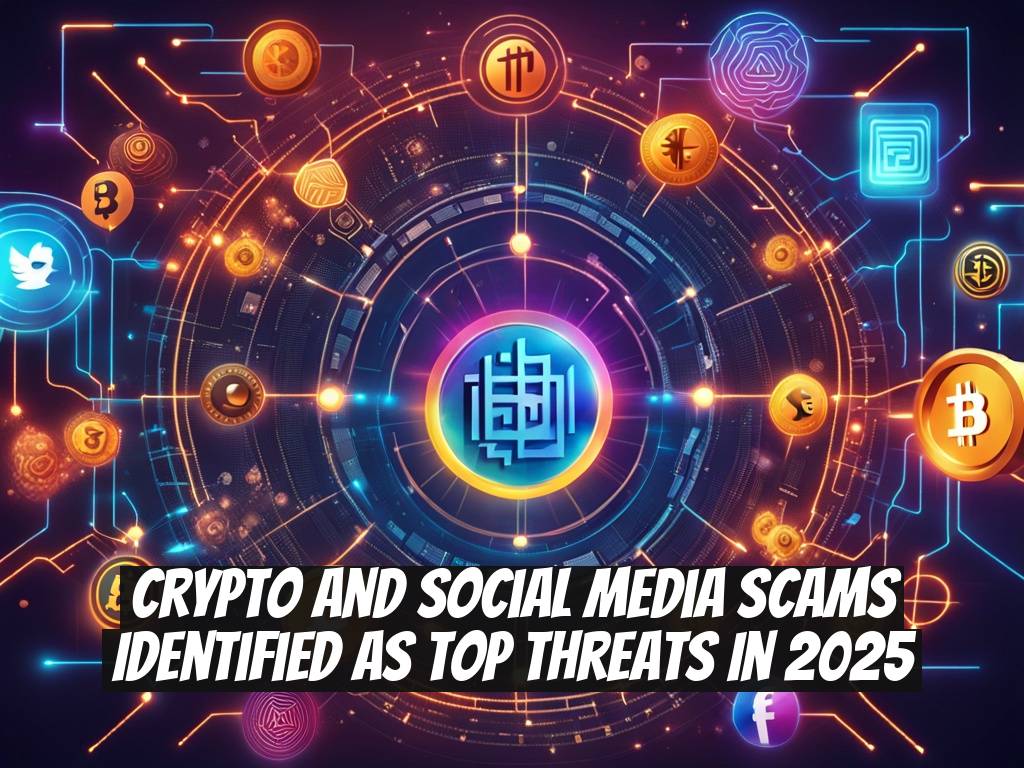 Crypto and Social Media Scams Identified as Top Threats in 2025