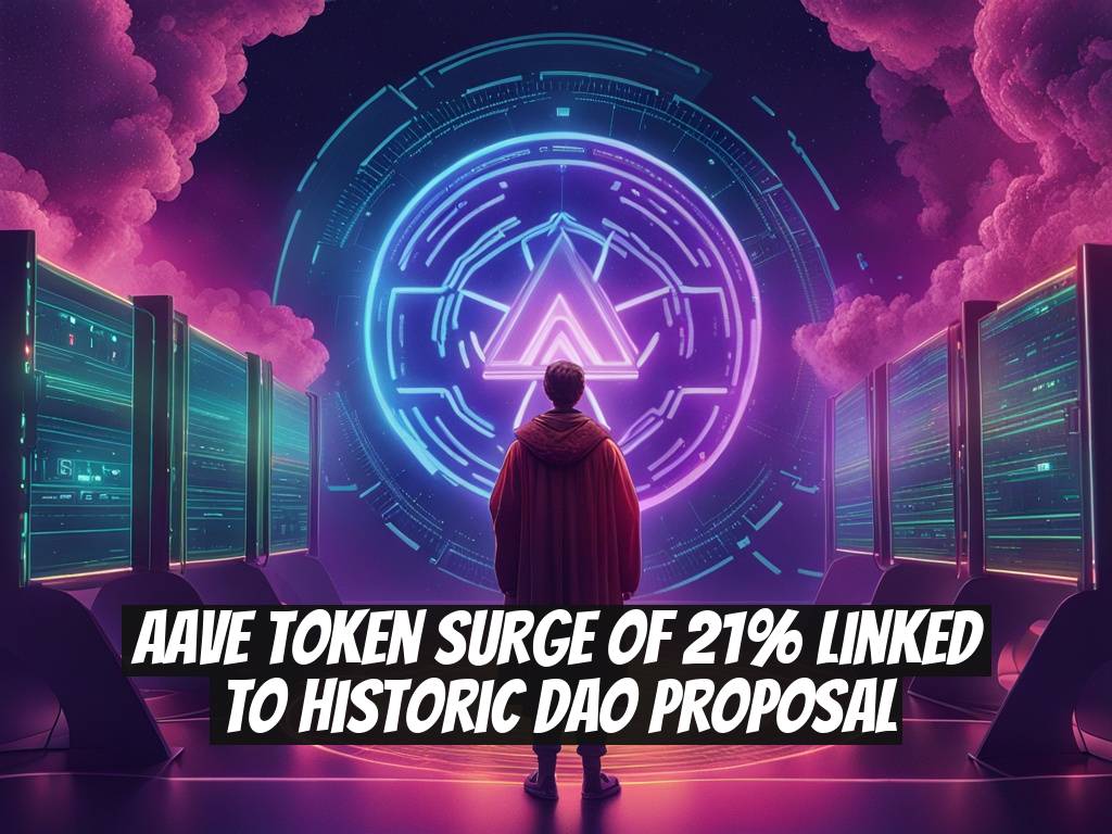 AAVE Token Surge of 21% Linked to Historic DAO Proposal