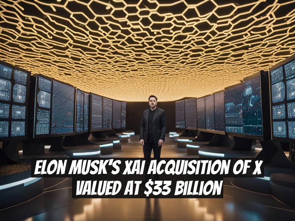 Elon Musk's xAI Acquisition of X Valued at $33 Billion