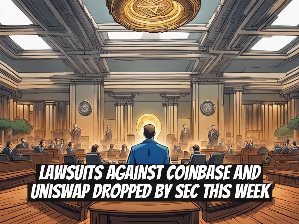 Lawsuits Against Coinbase and Uniswap Dropped by SEC This Week