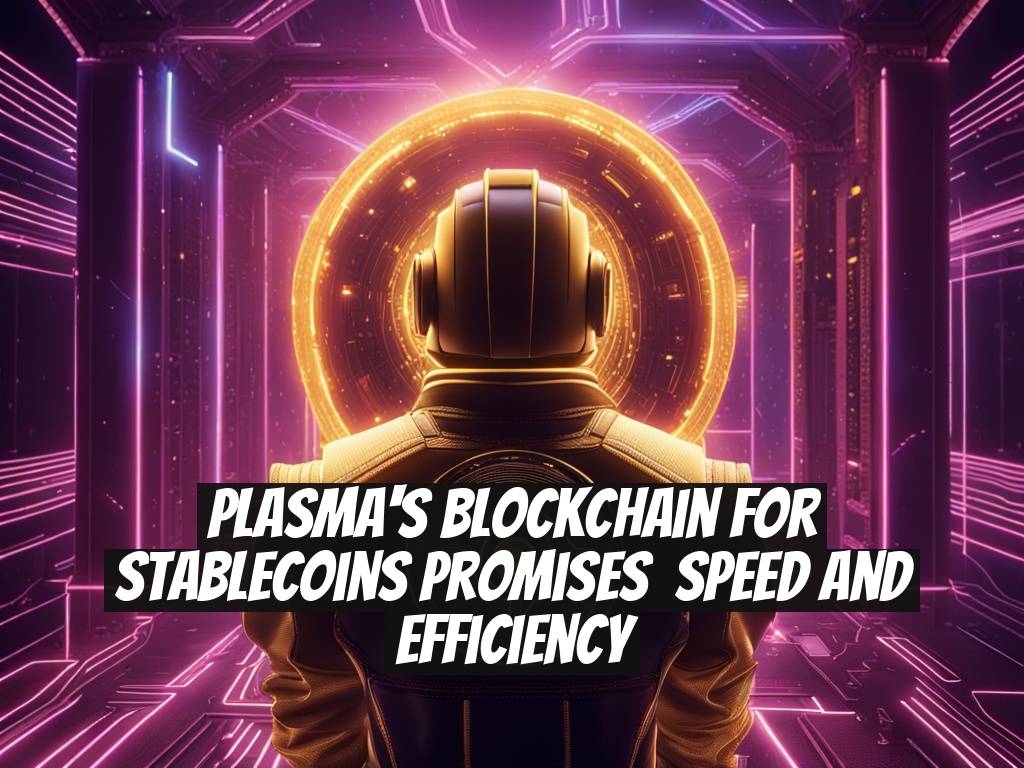 Plasma's Blockchain for Stablecoins Promises  Speed and Efficiency