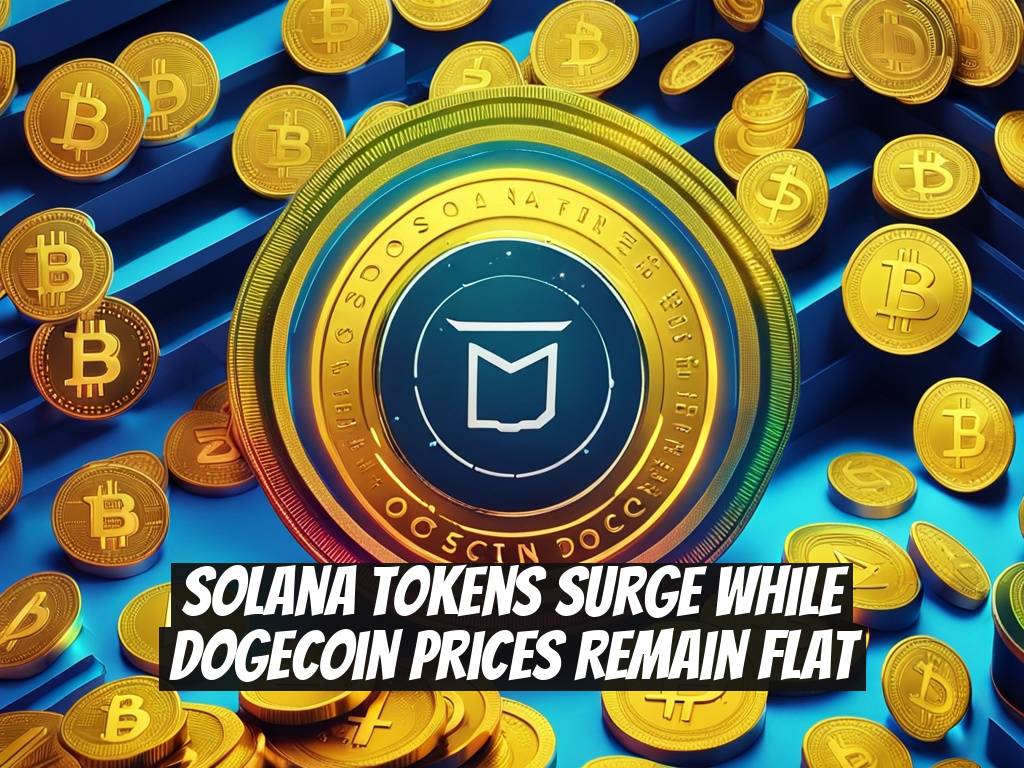 Solana Tokens Surge While Dogecoin Prices Remain Flat