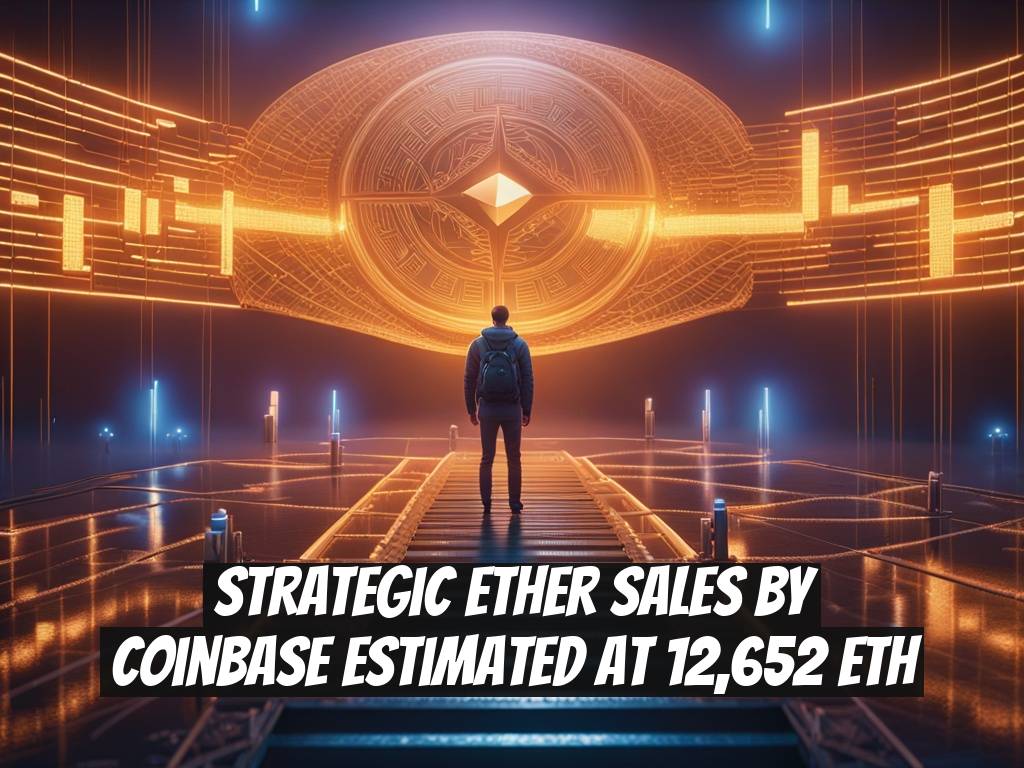 Strategic Ether Sales by Coinbase Estimated at 12,652 ETH