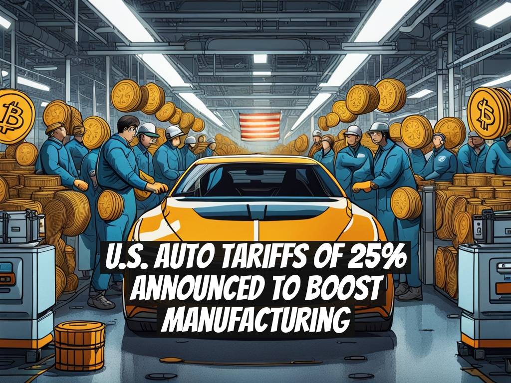 U.S. Auto Tariffs of 25% Announced to Boost Manufacturing