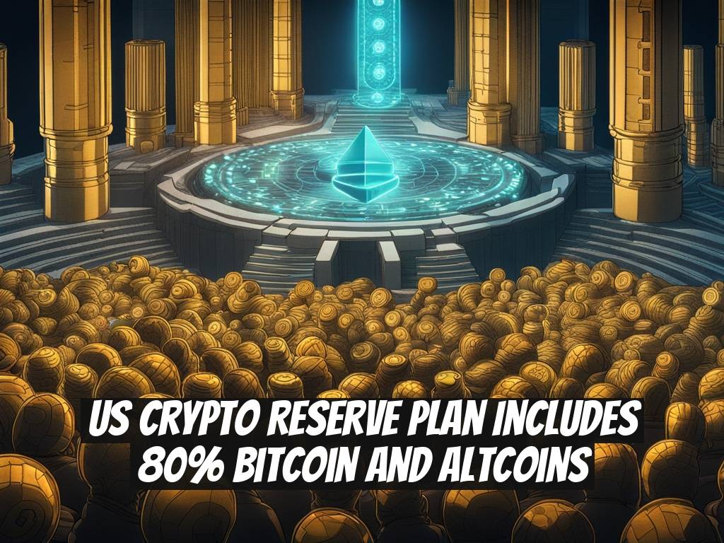 US Crypto Reserve Plan Includes 80% Bitcoin and Altcoins