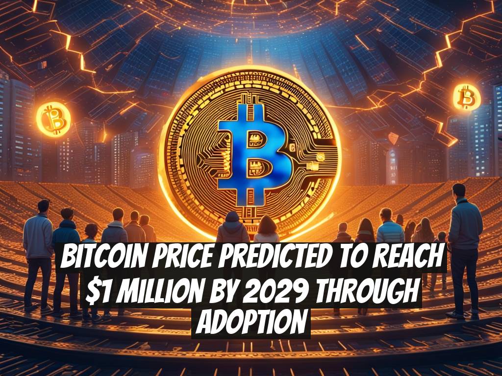 Bitcoin Price Predicted to Reach $1 Million by 2029 Through Adoption