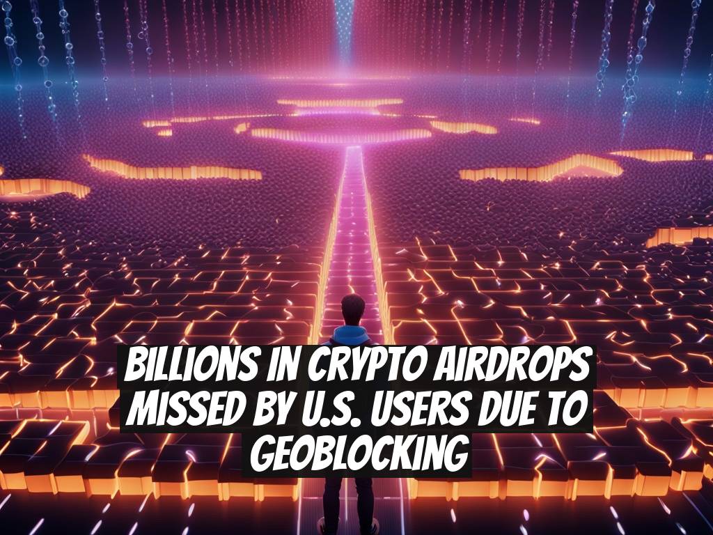 Billions in Crypto Airdrops Missed by U.S. Users Due to Geoblocking