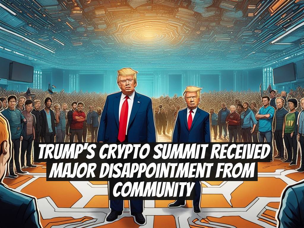 Trump's Crypto Summit Received Major Disappointment from Community