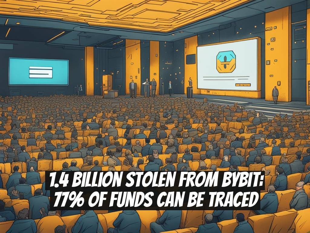 1.4 Billion Stolen from Bybit: 77% of Funds Can Be Traced