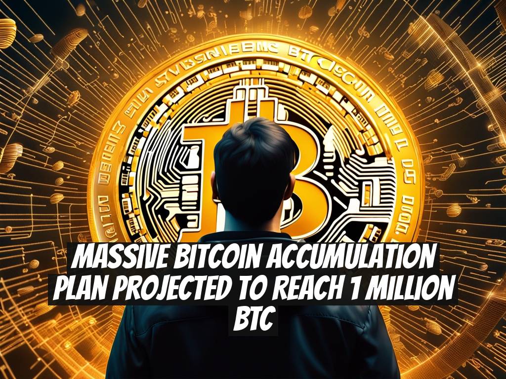 Massive Bitcoin Accumulation Plan Projected to Reach 1 Million BTC