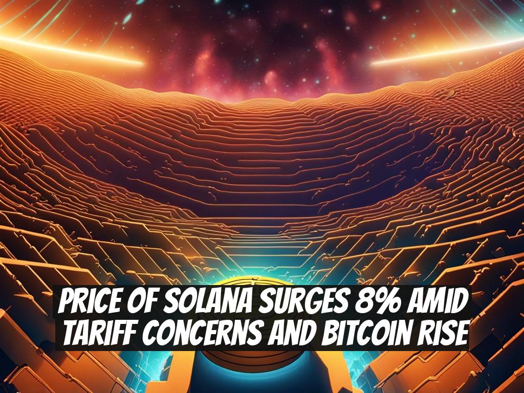Price of Solana Surges 8% Amid Tariff Concerns and Bitcoin Rise