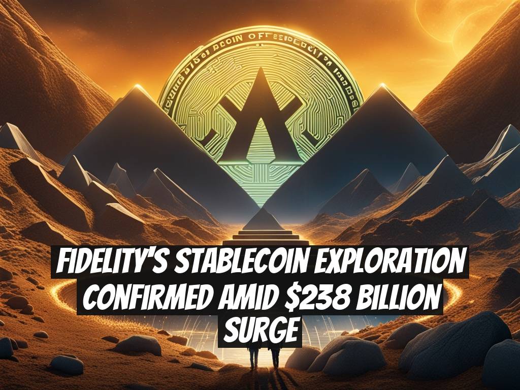 Fidelity's Stablecoin Exploration Confirmed Amid $238 Billion Surge