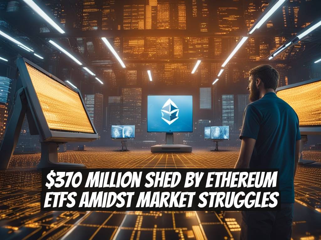 $370 Million Shed by Ethereum ETFs Amidst Market Struggles