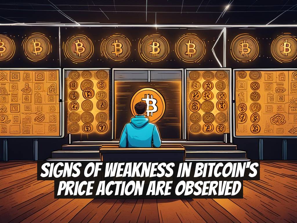 Signs of Weakness in Bitcoin's Price Action Are Observed