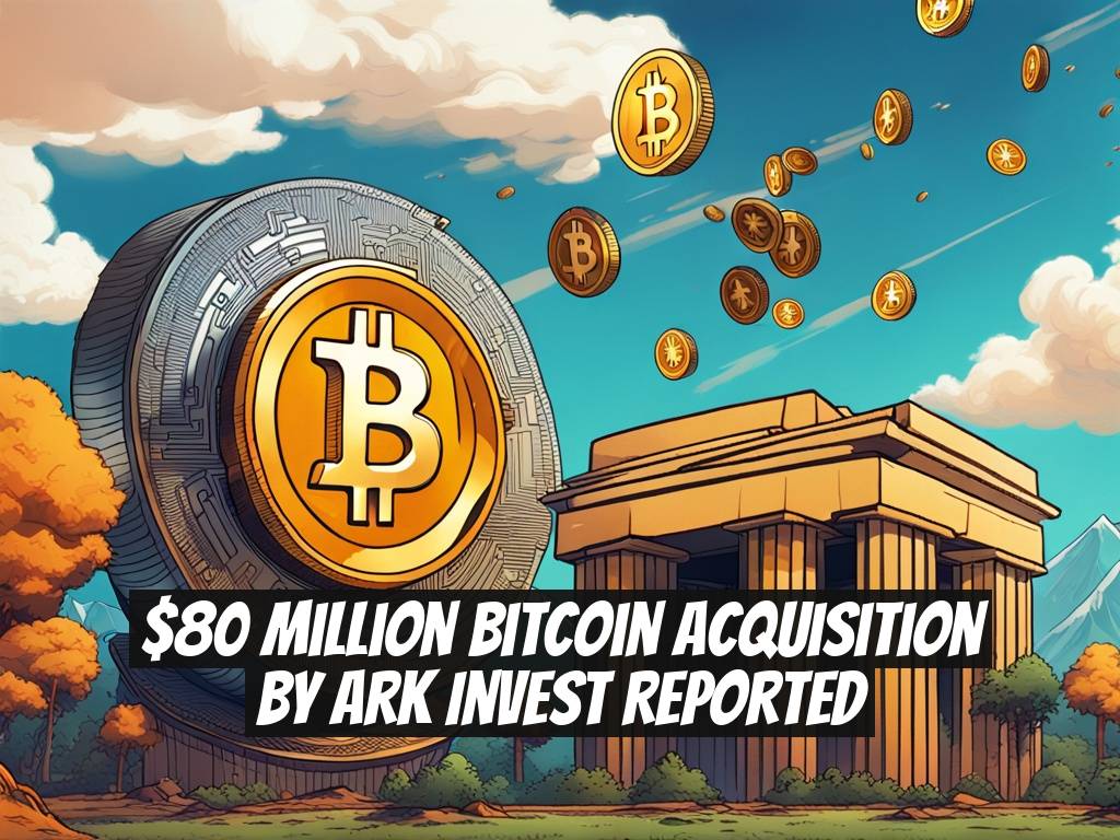 $80 Million Bitcoin Acquisition by Ark Invest Reported
