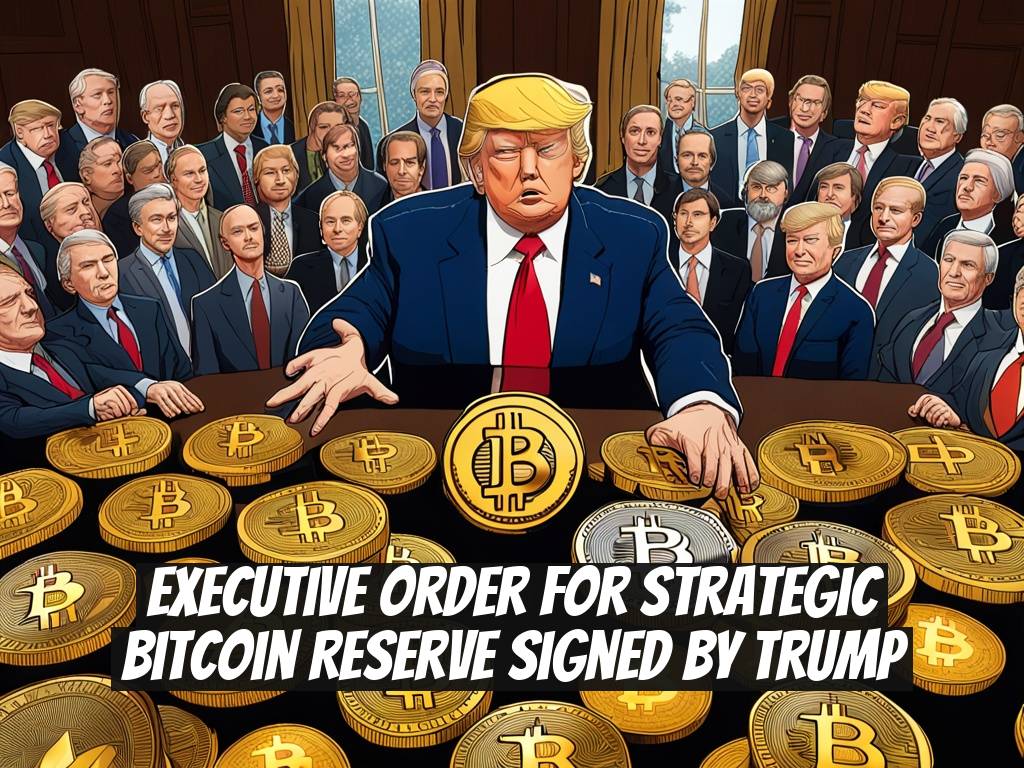 Executive Order for Strategic Bitcoin Reserve Signed by Trump