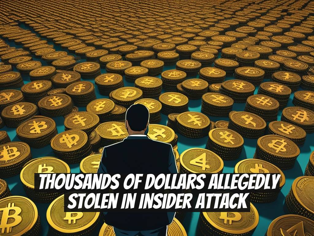 Thousands of Dollars Allegedly Stolen in Insider Attack