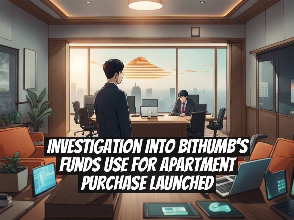 Investigation into Bithumb's Funds Use for Apartment Purchase Launched