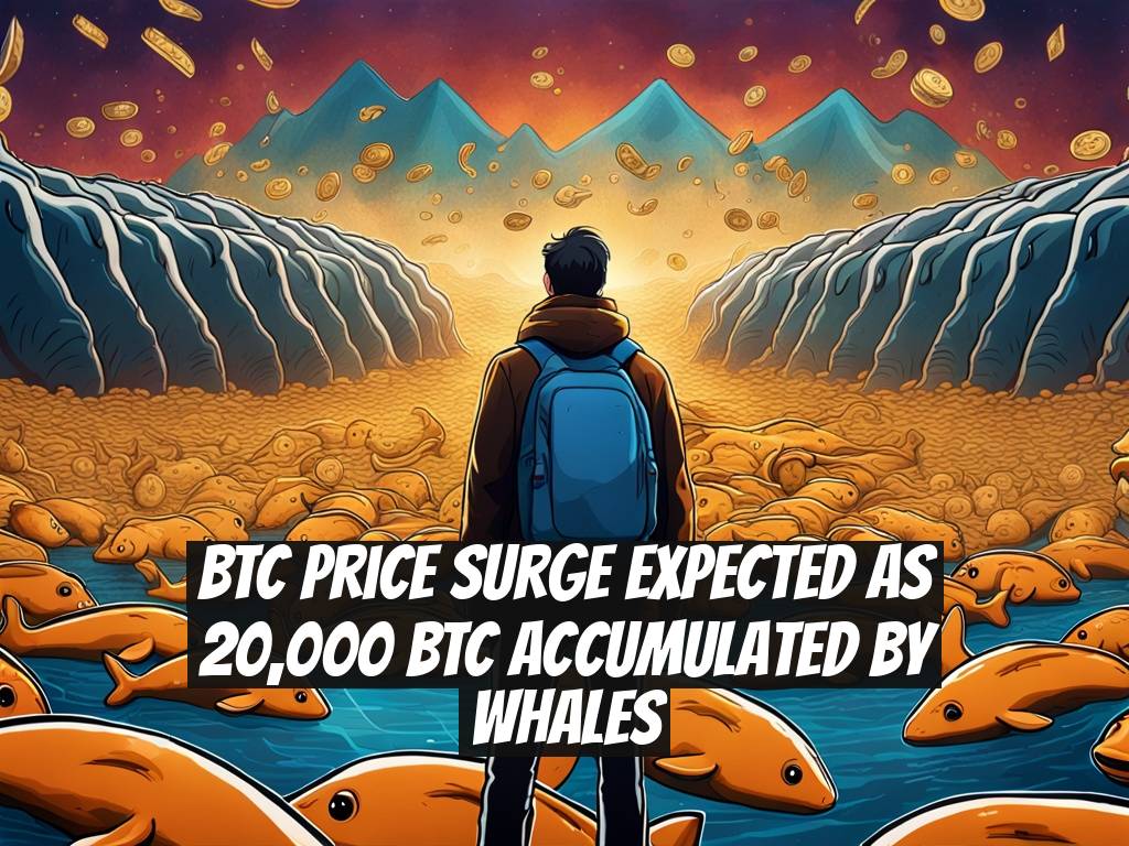 BTC Price Surge Expected as 20,000 BTC Accumulated by Whales
