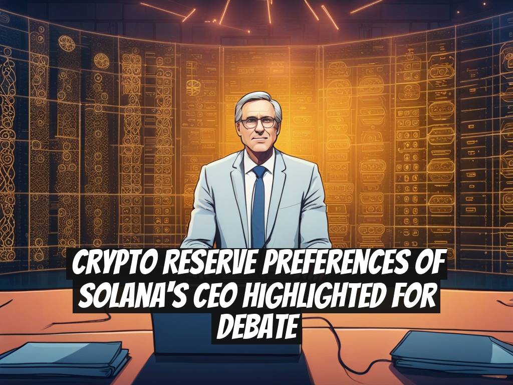 Crypto Reserve Preferences of Solana's CEO Highlighted for Debate