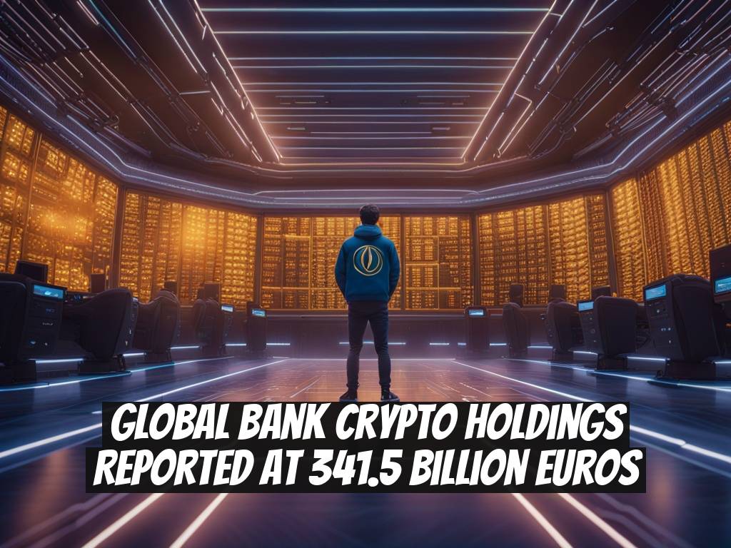 Global Bank Crypto Holdings Reported at 341.5 Billion Euros