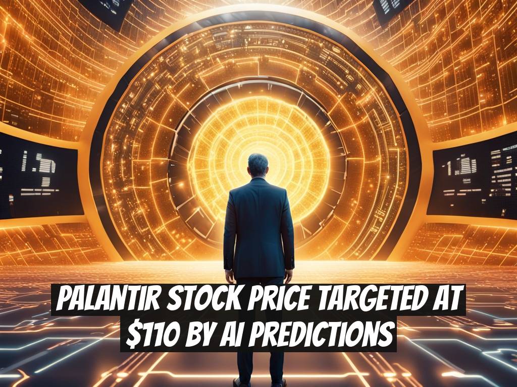 Palantir Stock Price Targeted at $110 by AI Predictions