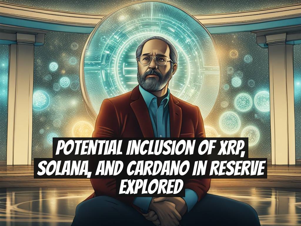 Potential Inclusion of XRP, Solana, and Cardano in Reserve Explored