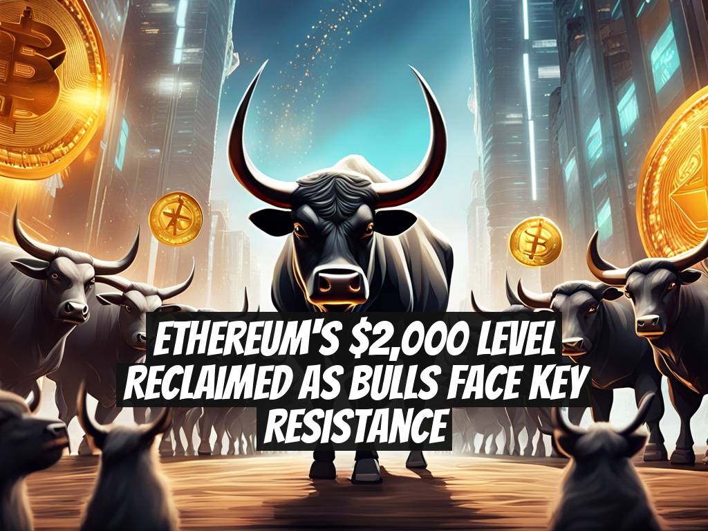 Ethereum's $2,000 Level Reclaimed as Bulls Face Key Resistance