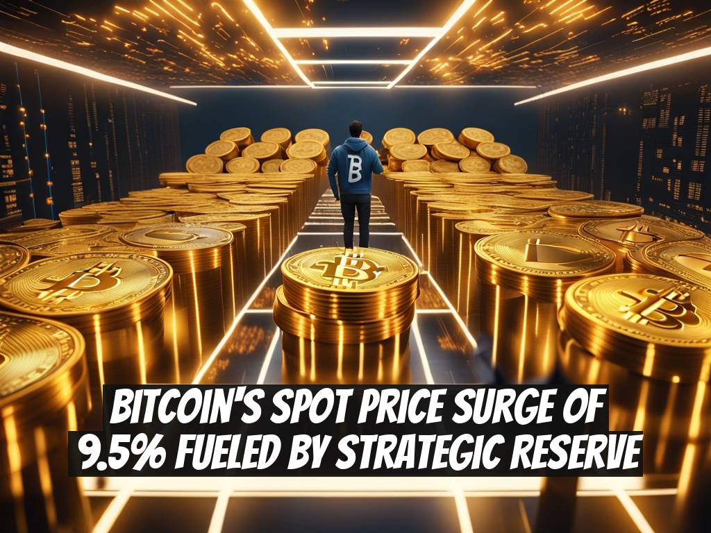 Bitcoin's Spot Price Surge of 9.5% Fueled by Strategic Reserve