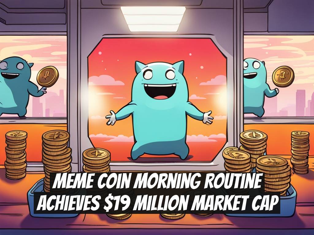 Meme Coin Morning Routine Achieves $19 Million Market Cap