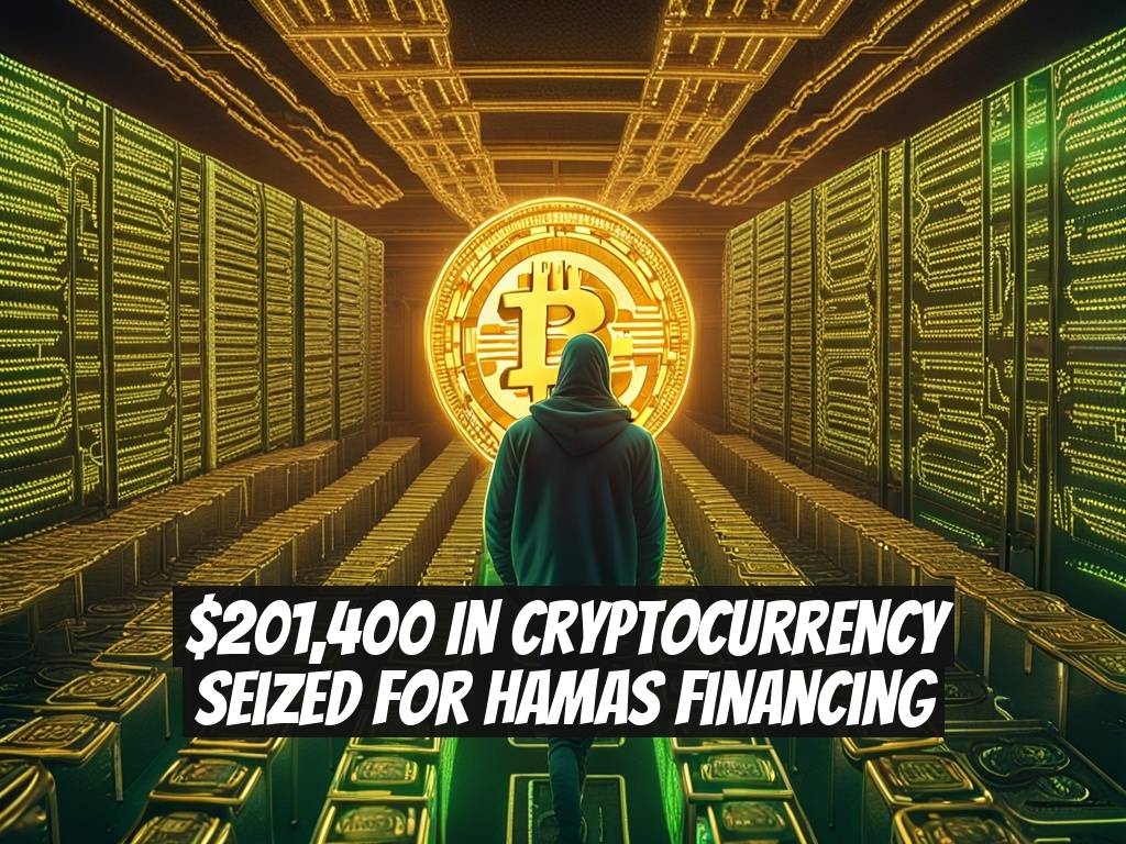 $201,400 in Cryptocurrency Seized for Hamas Financing