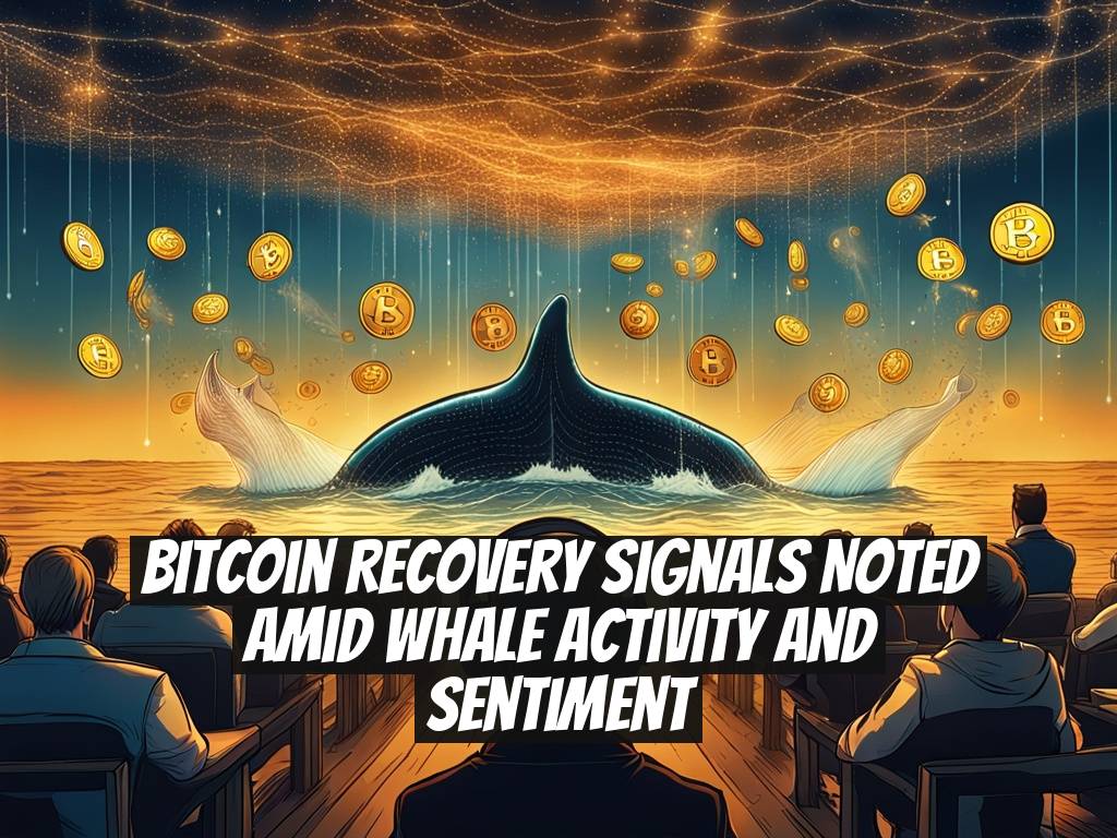Bitcoin Recovery Signals Noted Amid Whale Activity and Sentiment
