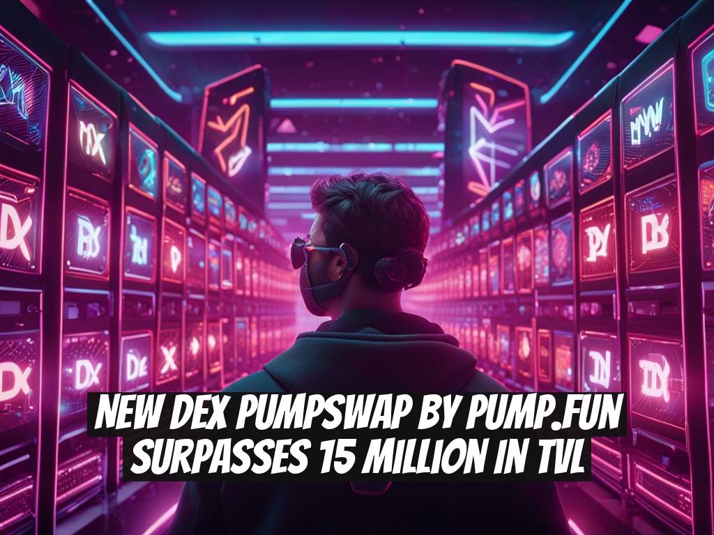 New DEX PumpSwap by Pump.fun Surpasses 15 Million in TVL