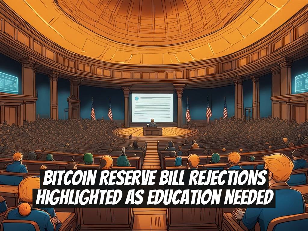 Bitcoin Reserve Bill Rejections Highlighted as Education Needed