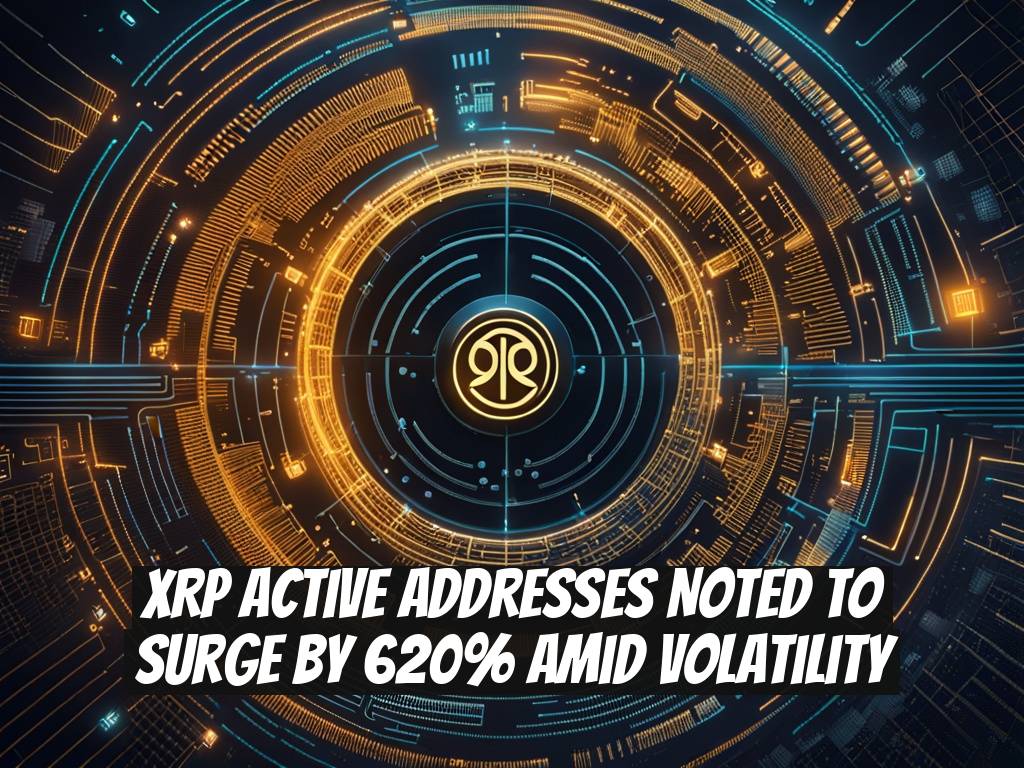 XRP Active Addresses Noted to Surge by 620% Amid Volatility