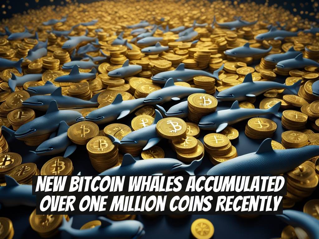 New Bitcoin Whales Accumulated Over One Million Coins Recently