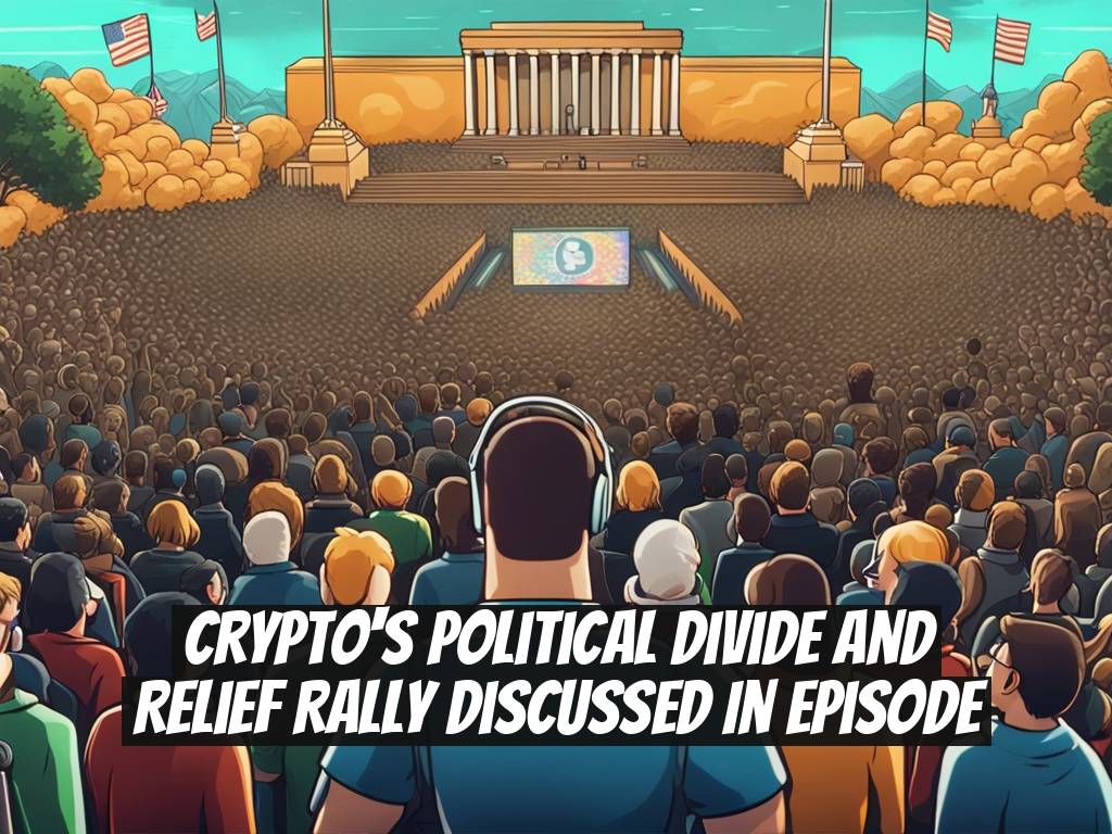 Crypto's Political Divide and Relief Rally Discussed in Episode