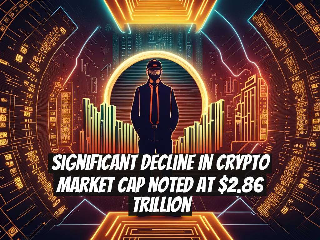 Significant Decline in Crypto Market Cap Noted at $2.86 Trillion