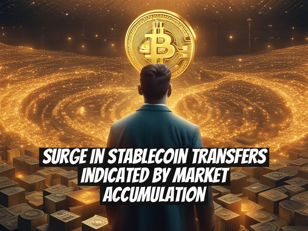Surge in Stablecoin Transfers Indicated by Market Accumulation