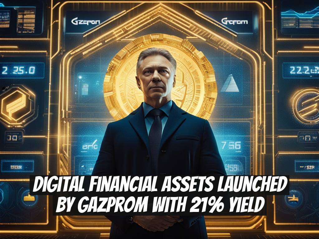 Digital Financial Assets Launched by Gazprom with 21% Yield