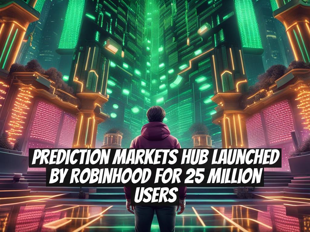 Prediction Markets Hub Launched by Robinhood for 25 Million Users
