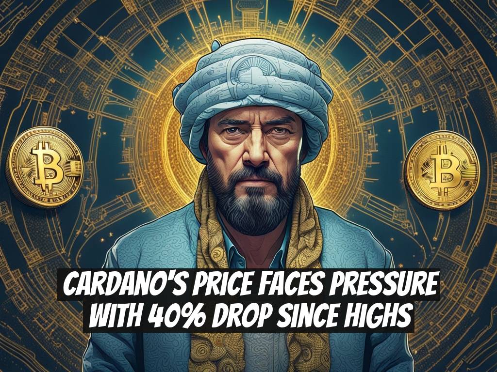 Cardano's Price Faces Pressure with 40% Drop Since Highs