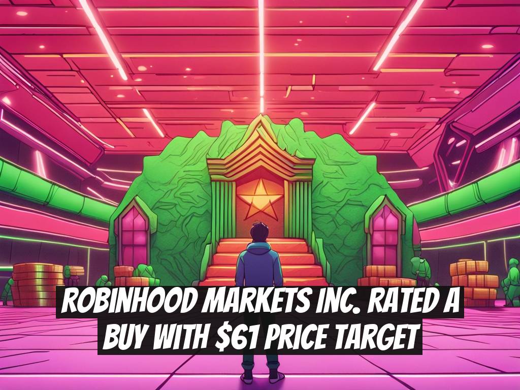 Robinhood Markets Inc. rated a buy with $61 price target