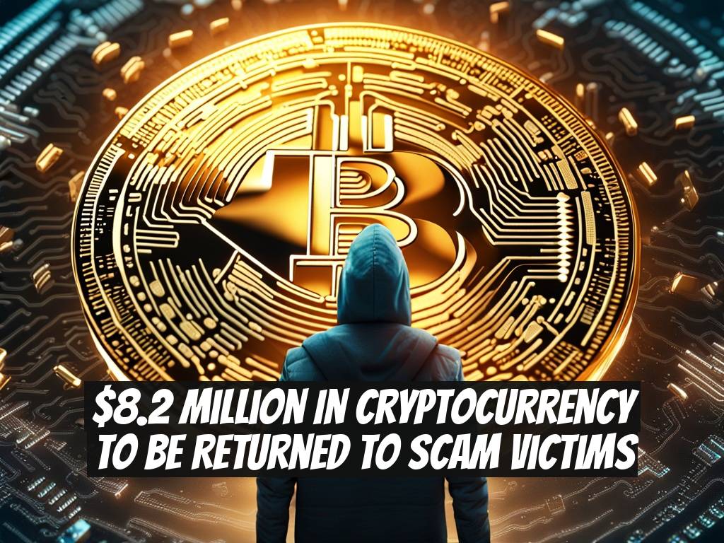 $8.2 Million in Cryptocurrency to Be Returned to Scam Victims