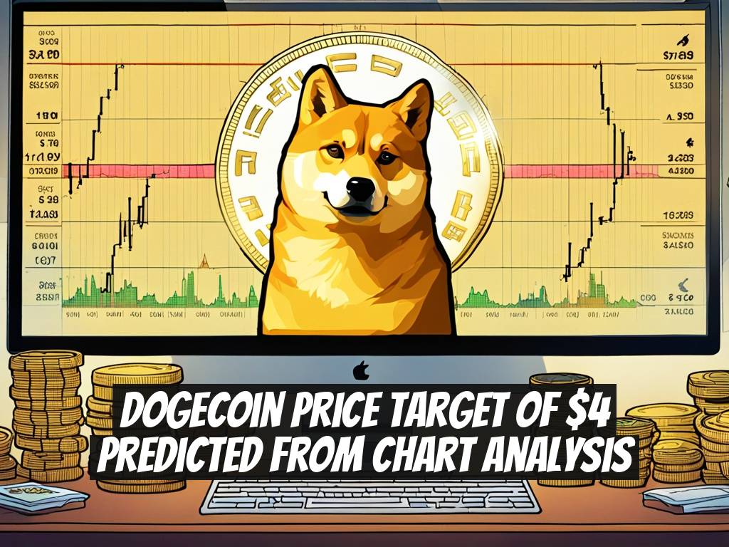 Dogecoin Price Target of $4 Predicted from Chart Analysis