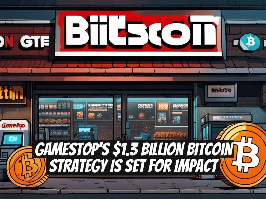 GameStop's $1.3 Billion Bitcoin Strategy Is Set for Impact