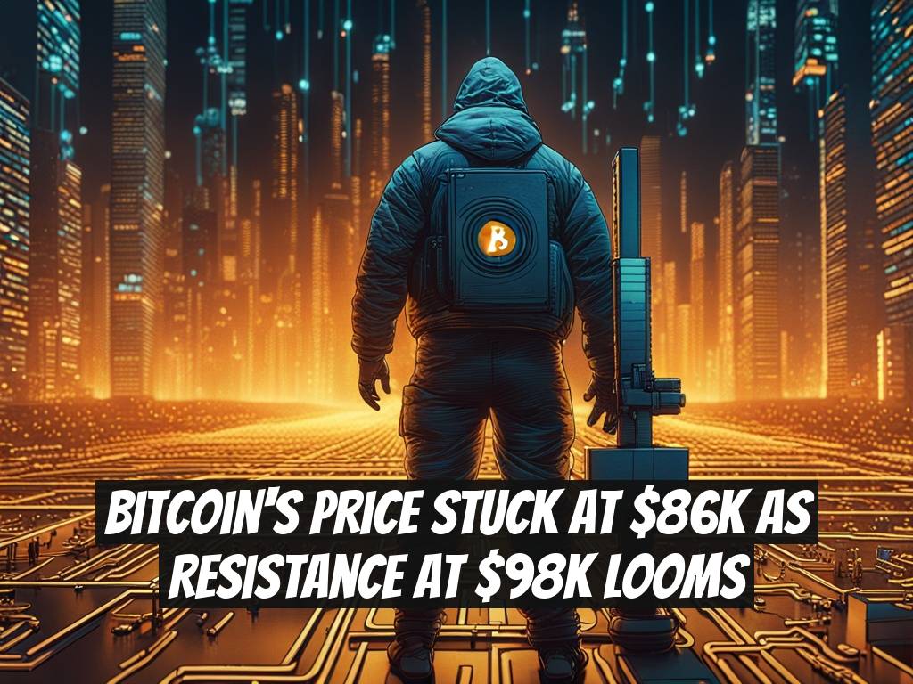 Bitcoin's Price Stuck at $86K as Resistance at $98K Looms