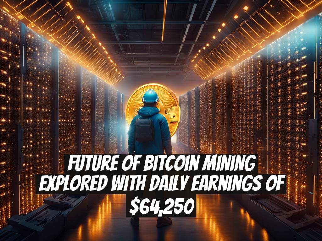 Future of Bitcoin Mining Explored with Daily Earnings of $64,250