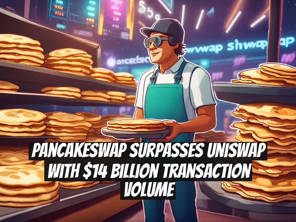 PancakeSwap Surpasses Uniswap with $14 Billion Transaction Volume