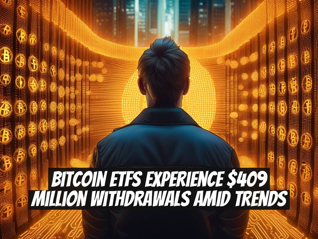 Bitcoin ETFs Experience $409 Million Withdrawals Amid Trends